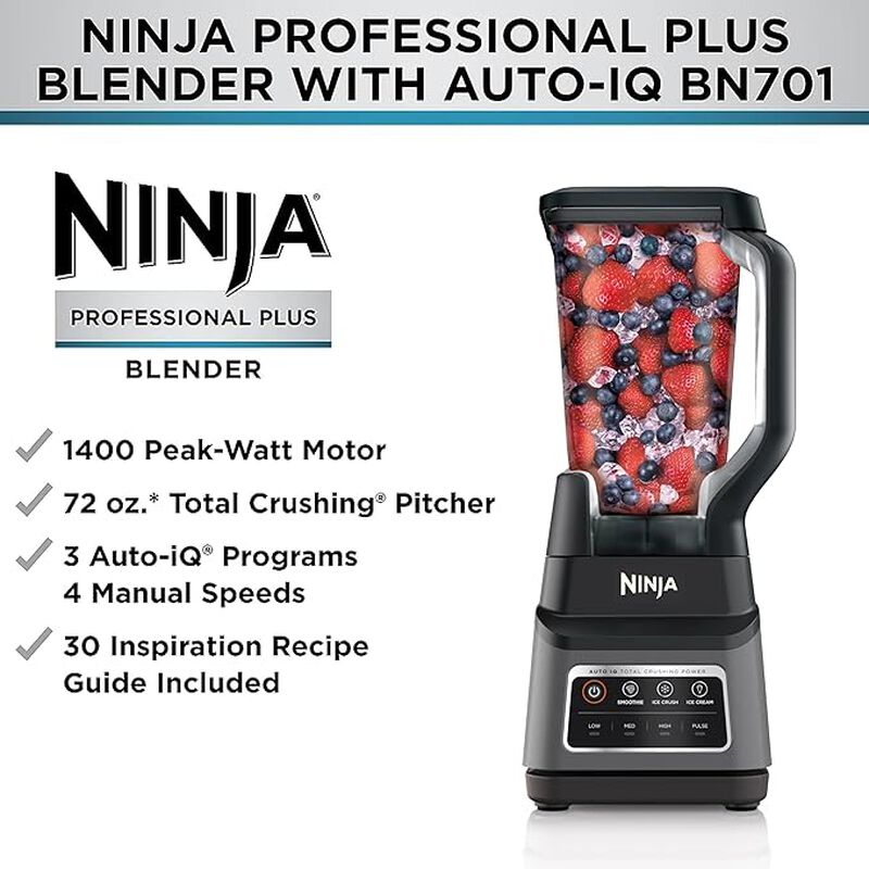 Ninja - Licuadora Bn701 Professional Plus, 1400... image number null