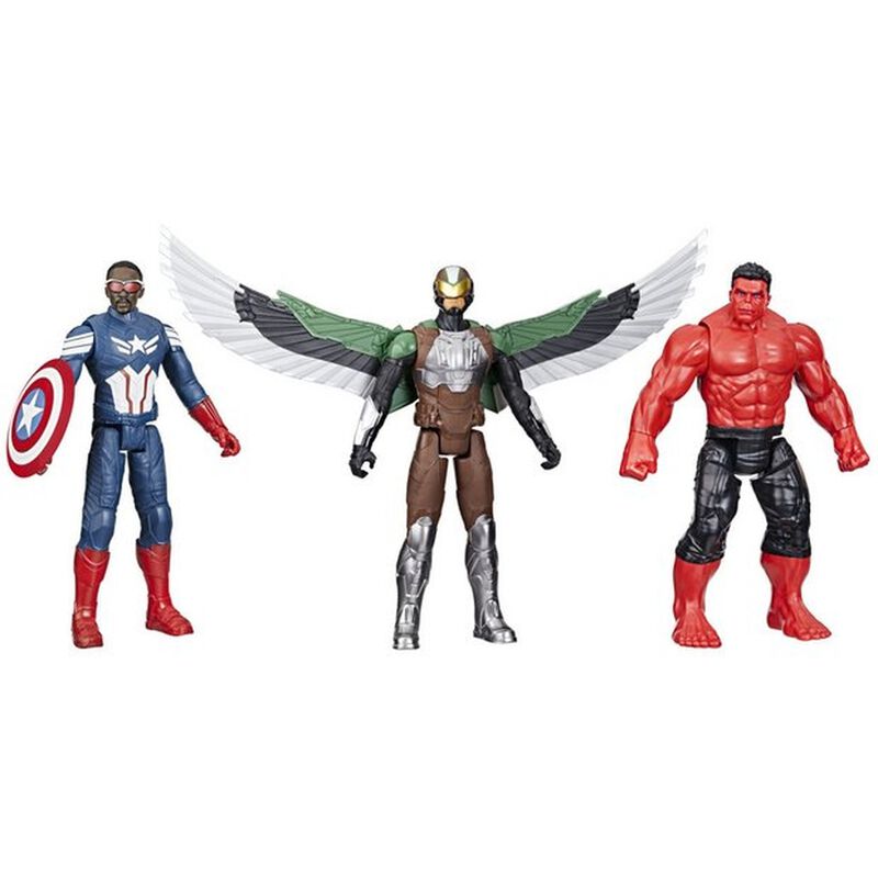 Marvel Capit&aacute;n Am&eacute;rica Brave New World Set 3 Fi... image number null