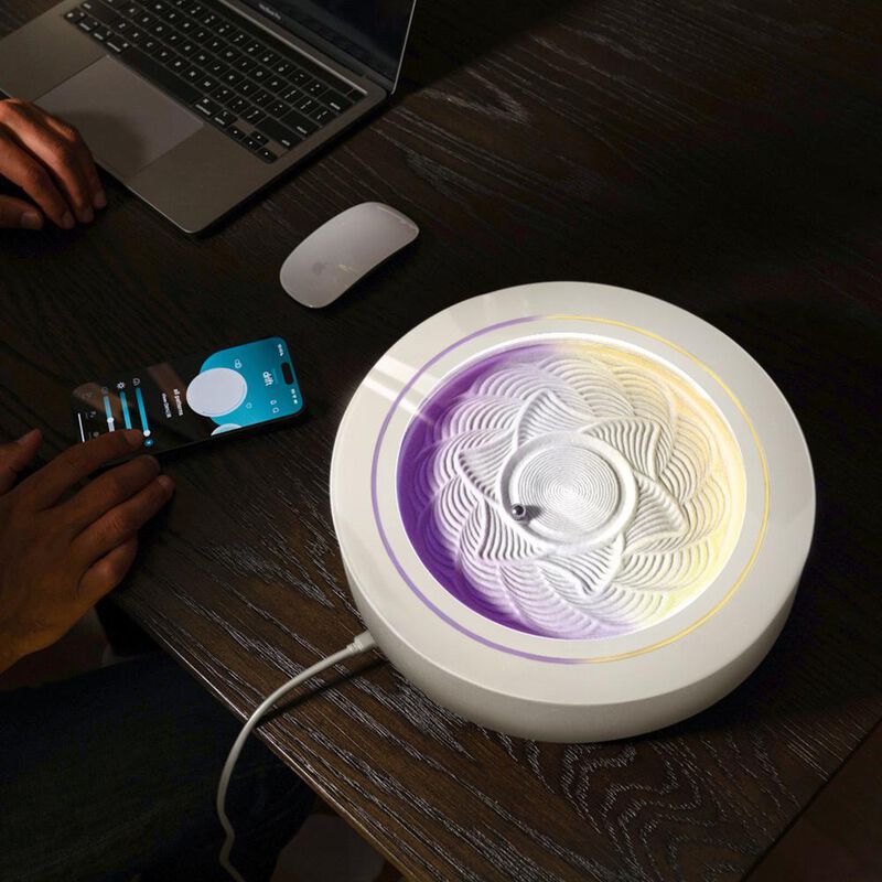 DRIFT Mesa de Arena Cinética Homedics con Ilumi... image number null