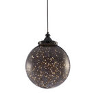 L&aacute;mpara Colgante Prismatic Negro Mil Luces