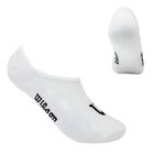 Wilson 5 Pares de Liner para Hombre, Color Blanco Logo Negro ,Talla Unitalla, Sin felpa
