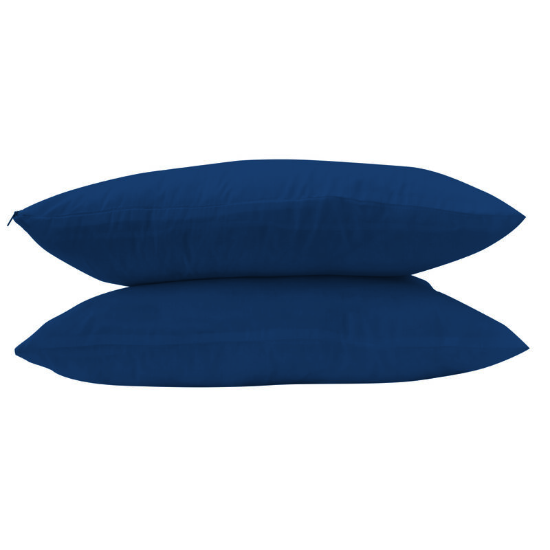 Almohada Tacto Seda con Cierre 2 Piezas image number null