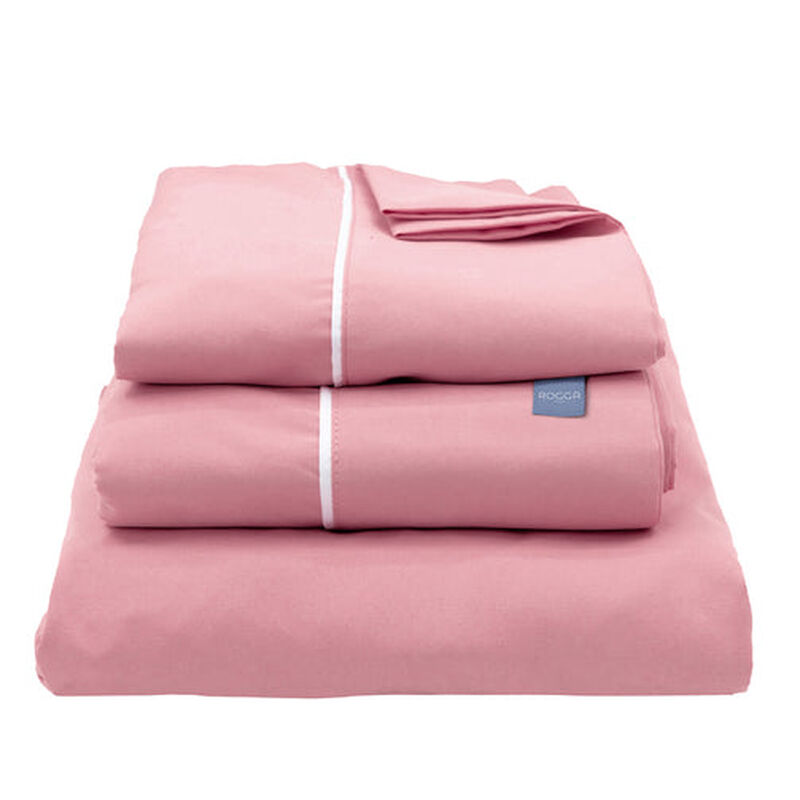 Juego de S&aacute;banas King Size Royal Touch Rosa image number null