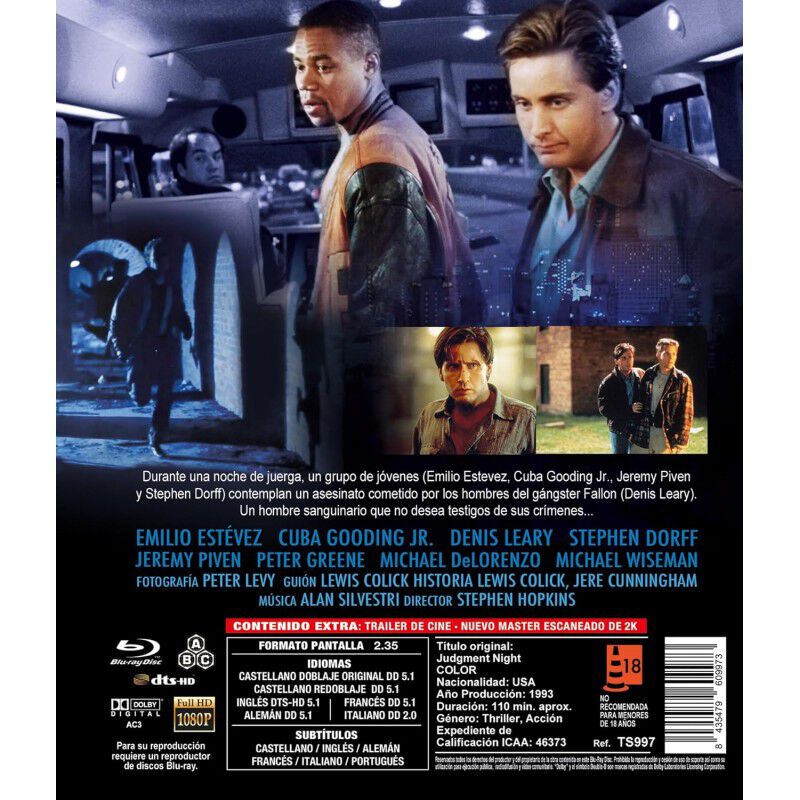 Los Jueces De La Noche [blu-ray] (1993) image number null
