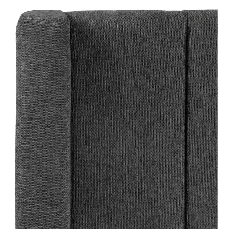 Cabecera King Size Dicasa Foss Gris Carb&oacute;n image number null