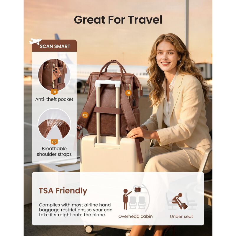 Mochila Lovevook 18" Resistente Al Agua con Pue... image number null