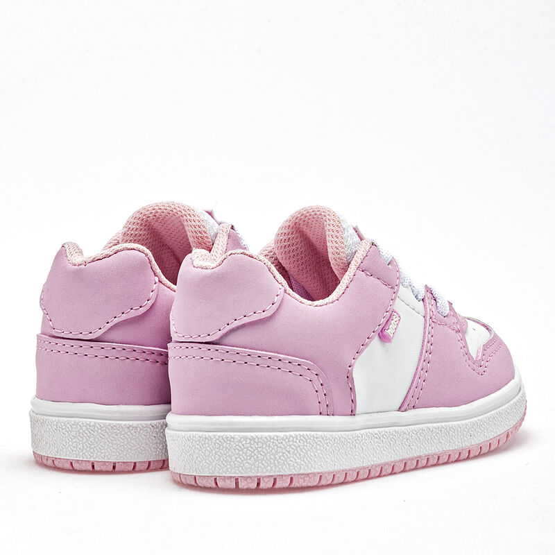 Boost Tenis para beb&eacute; ni&ntilde;a rosa blanco image number null