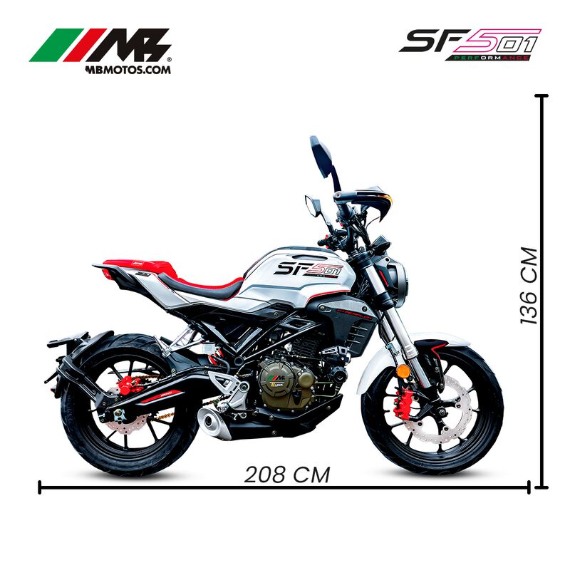 Motocicleta Mb Motos Sf501 300 Modelo 2026 image number null