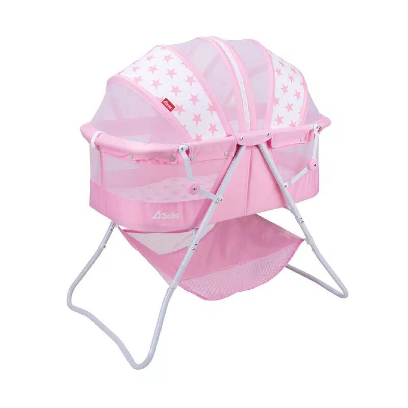 Moisés Plegable Siesta D Bebé Rosa image number null