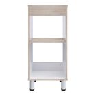 Mueble Lavamanos Den, Gabinete para ba&ntilde;o 3 niveles Gris