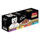 Alimento H&uacute;medo Para Perro Cesar Multisabor Caja Con 24 Pzas