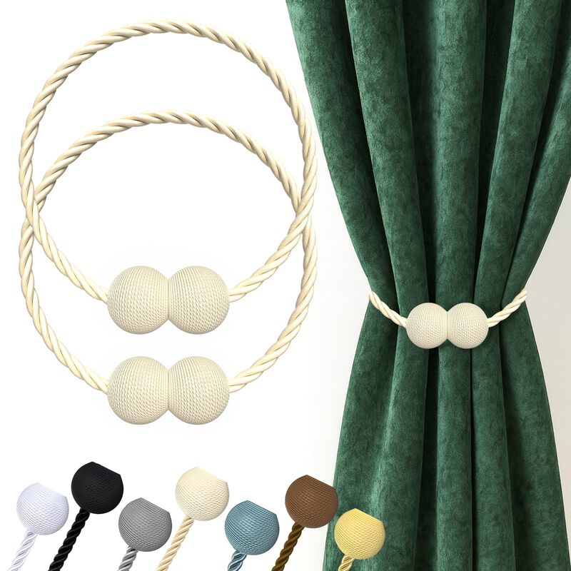 Abrazaderas Magn&eacute;ticas Para Cortinas Hion Color... image number null