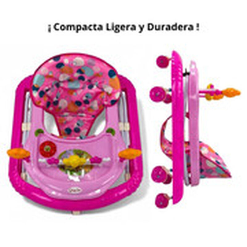 Andadera Semi Lujo Para Beb&eacute; Mariposa Mod. TEK-... image number null