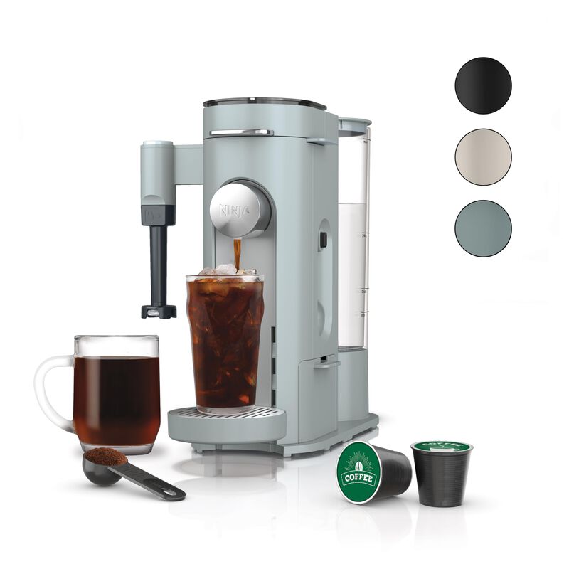 Cafetera Ninja Pods & Grounds Con Espumador De ... image number null