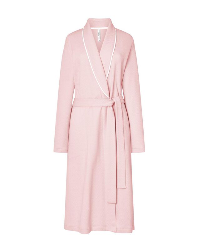 Bata Smocking de Punto Circular Rosa image number null