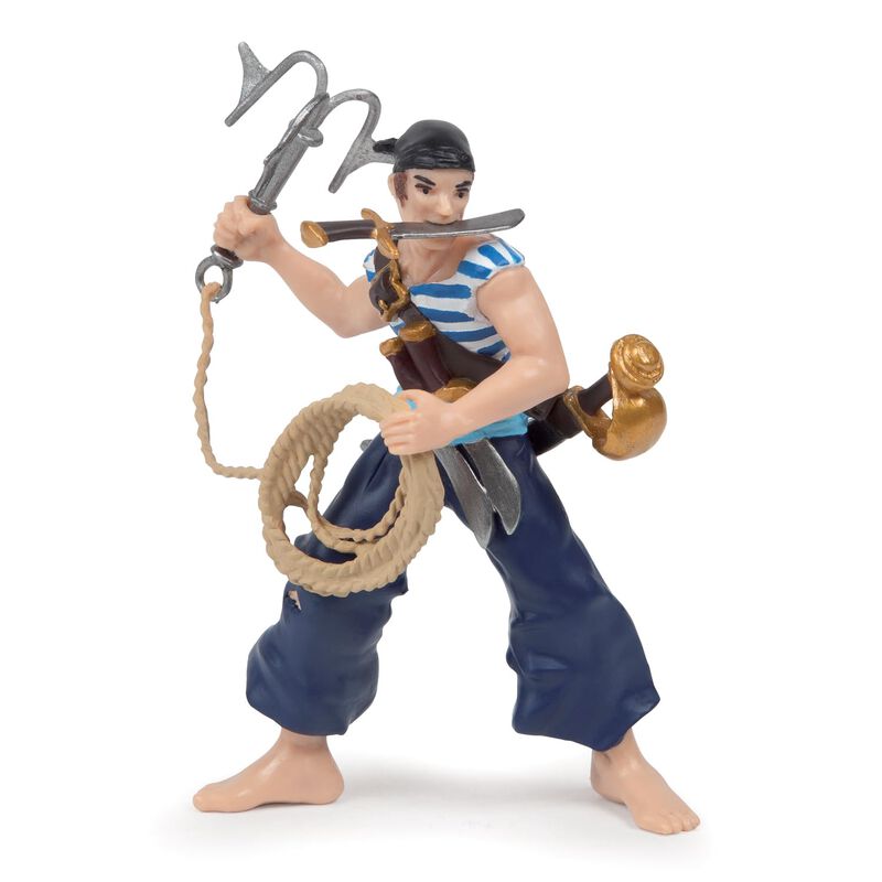Figura De Acci&oacute;n Papo Corsair Con Grapnel Para ... image number null