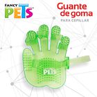 Fancy Pets Guante De Goma Para Almohazar Y Limpiar El Pelo Para Perro