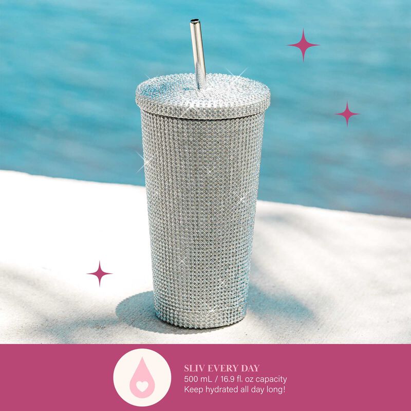 Vaso T&eacute;rmico Paris Hilton 510 ml Plateado Con S... image number null