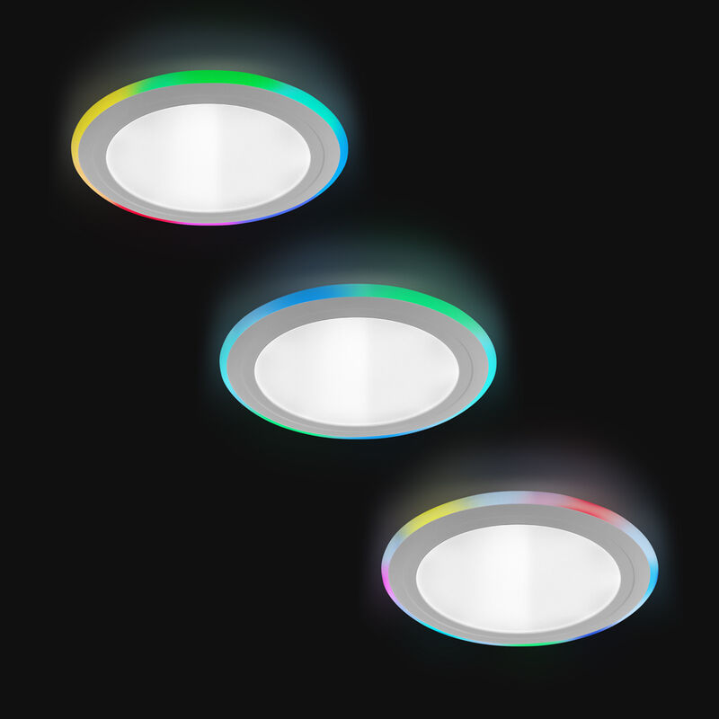 Plaf&oacute;n LED Inteligente MIL LUCES Baraka - RGB +... image number null