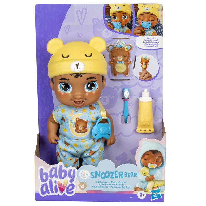 Baby Doll Baby Alive Lil Dreamer Bear Snoozer B... image number null