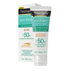 NEUTROGENA SUN FRESH PROTECTOR SOLAR TONO CLARO DERMCARE NIAMICIDA FPS50 CON 40 G