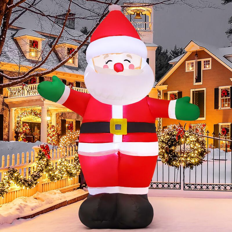 Pap&aacute; Noel Inflable Goosh De Navidad De 1,5 M Co... image number null