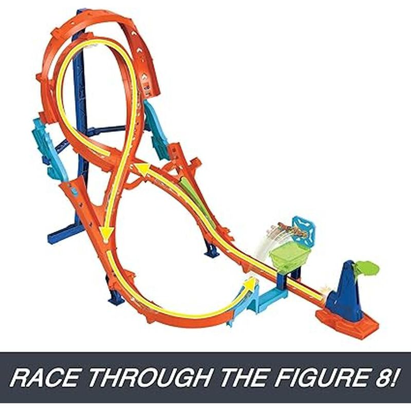 Hot Wheels Action, Pista Salto Vertical En 8 image number null