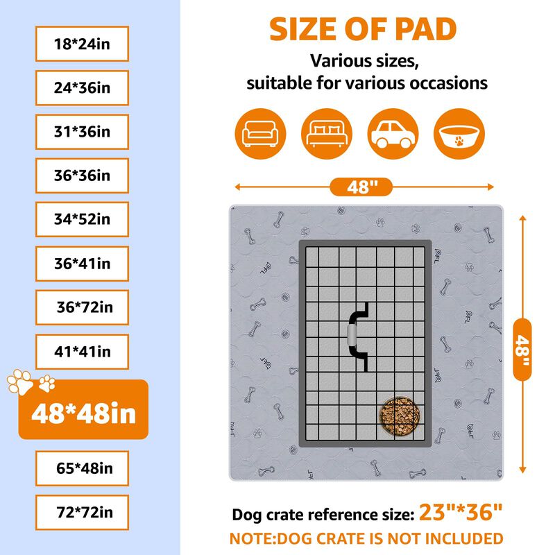Alfombrillas Para Cachorros Pick For Life 48x48... image number null