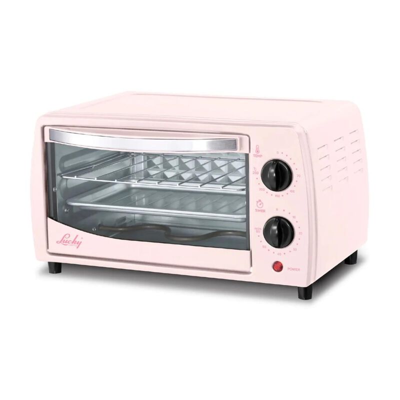 Horno El&eacute;ctrico Lucky K&uuml;ki Pink 10 Litros image number null