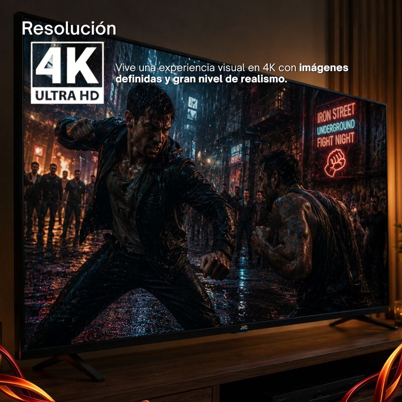 Jvc Pantalla Smart Tv 65 Pulgadas  4k Uhd Led F... image number null