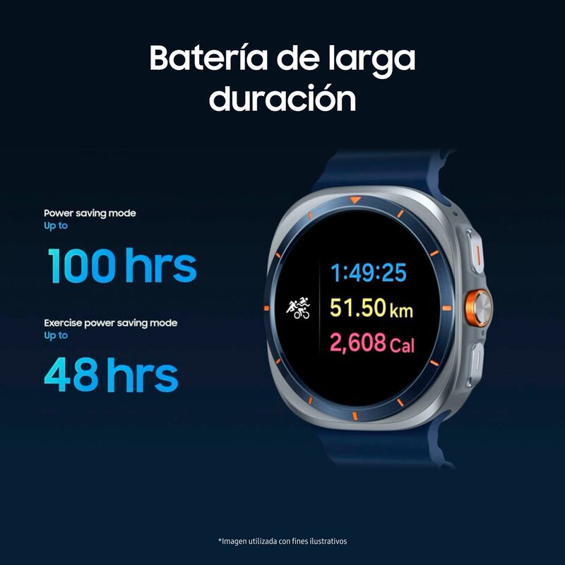 Samsung Galaxy Watch Ultra (LTE, 47 mm) Azul Ti... image number null