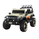 Carro El&eacute;ctrico Montable 12v Doble Motor 4x4 Karaoke Bluetooth Control Remoto Luces Led Para Ni&ntilde;os 3-6 A&ntilde;os Verde