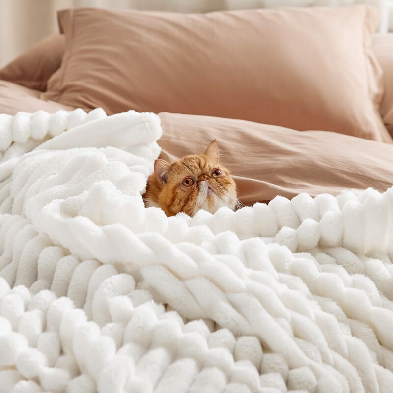 Manta Bedsure King Size, Suave Y Acogedora, For... image number null