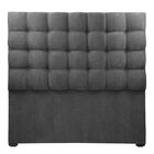 Cabecera Queen Size Trinity Slip Gris Oscuro