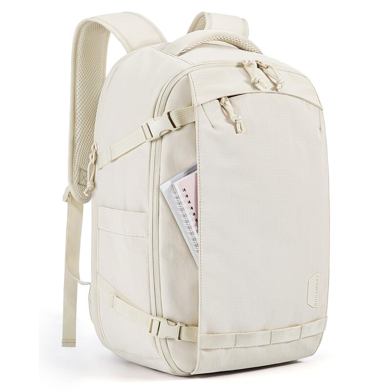 Mochila Bagsmart 17.3" Beige para Viajar image number null
