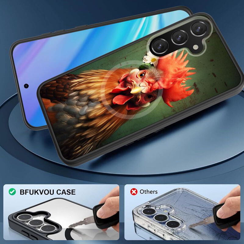 Funda Bfukvou Galaxy A16 5g Magsafe Con Acabado... image number null
