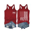 Camiseta Luberlin Roja Talla L Conjunto del 4 de Julio para Mujer