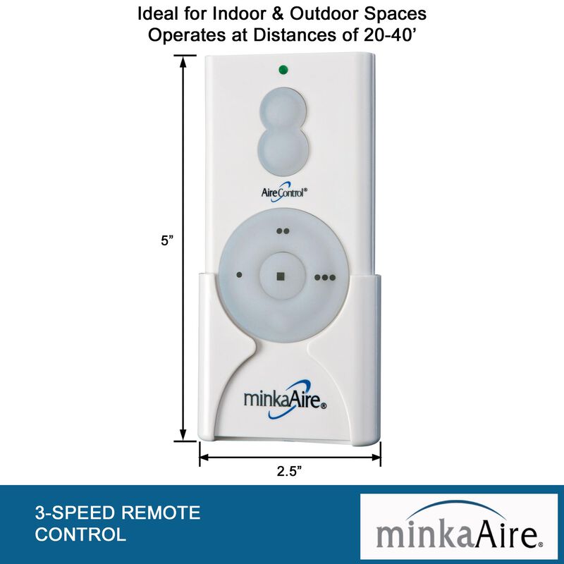 Control Remoto Inal&aacute;mbrico Minka-aire Rcs223 Bl... image number null