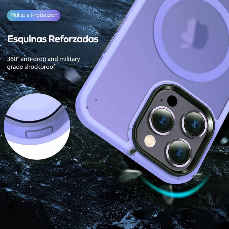 Funda Tekku Matte Style Mag Para Iphone 15 Pro ... image number null