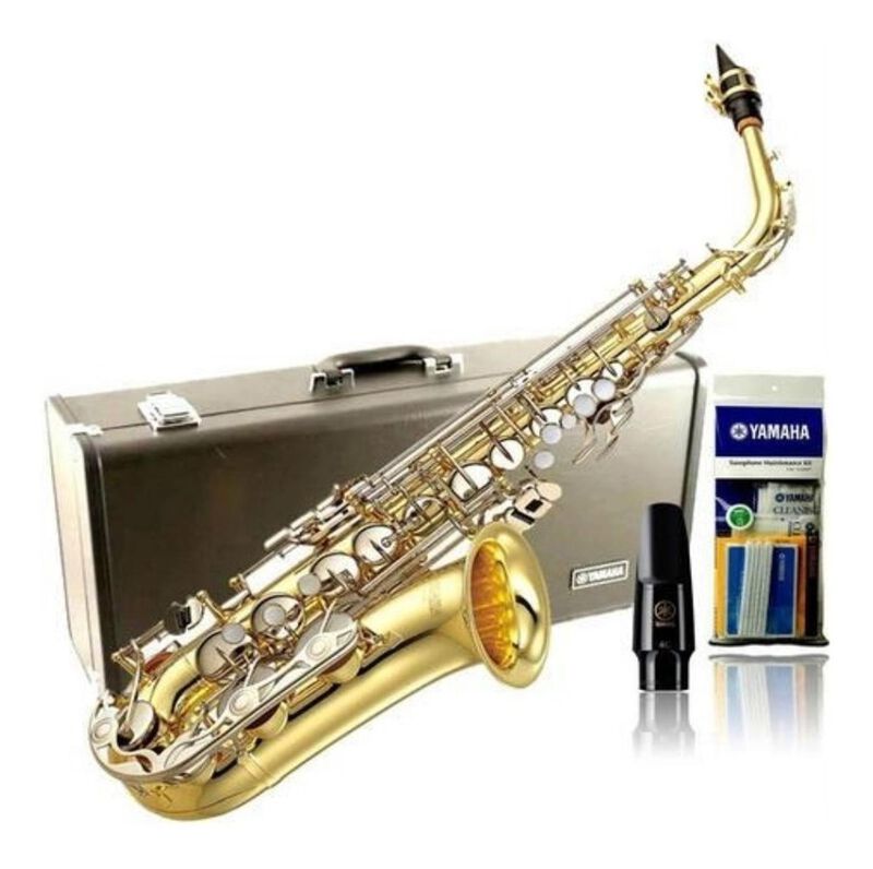 Yamaha Yas-26 Saxof&oacute;n Alto Est&aacute;ndar Eb Con Estu... image number null