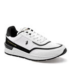 Polo exchange Tenis urbano para hombre. Blanco negro