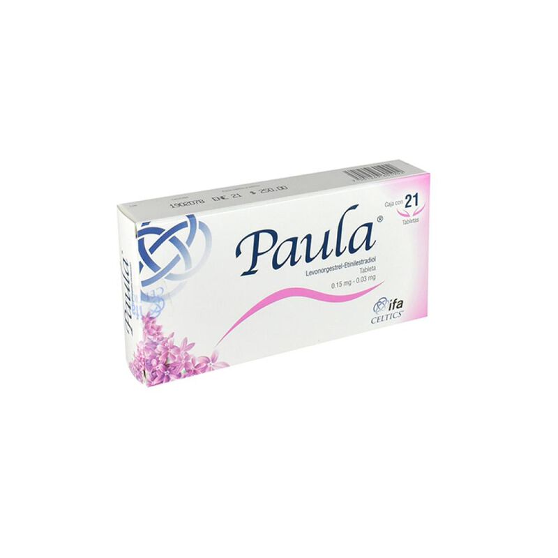 Paula Levonorgestrel C/ 21 Tableta(s) image number null