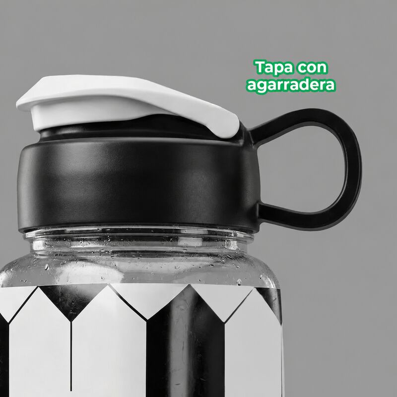 Botella Termo Cuadrada Bal&oacute;n Mundial F&uacute;tbol 800... image number null