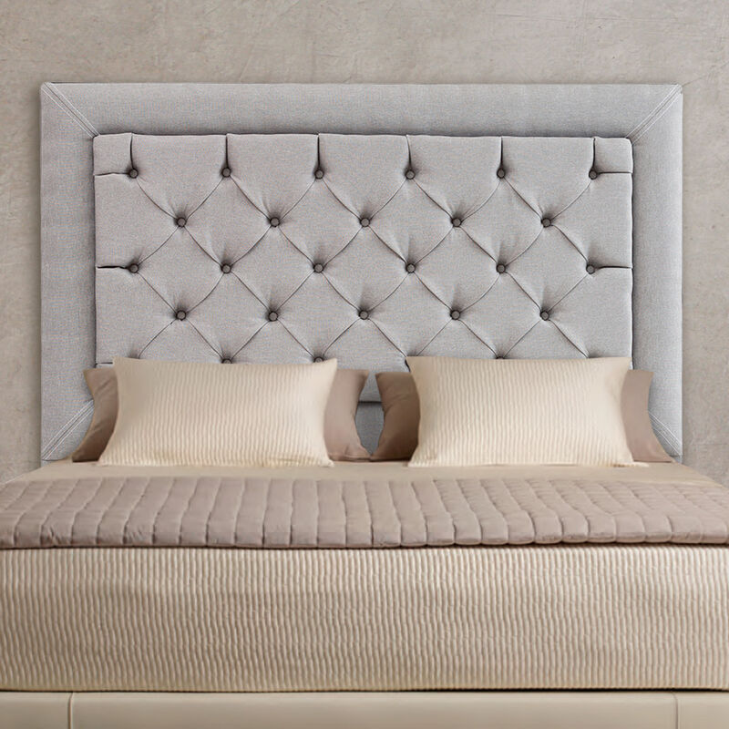 Cabecera Individual Dicasa Mary Gris Claro image number null