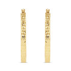 Arracadas De Oro Amarillo 10K (25 Mm Aprox.)