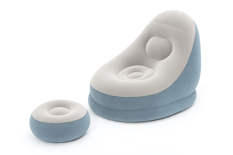 Sill&oacute;n Inflable Set con Descanso 1.21X1.00X.86c... image number null