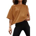 Camiseta Hugoome Camel Manga Corta Entrenamiento