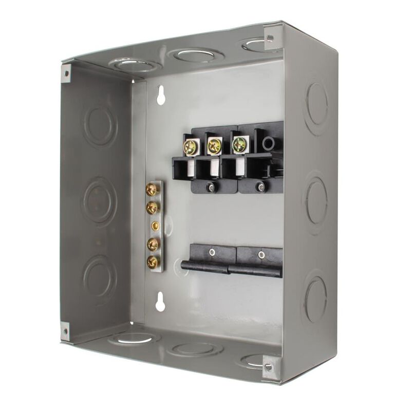 Centro de carga de tres circuitos trif&aacute;sico sob... image number null