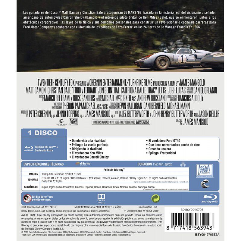 Le Mans '66 [Blu-ray] image number null