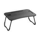 Mesa Para Cama Plegable Con Porta Vasos Gris Namaro Design